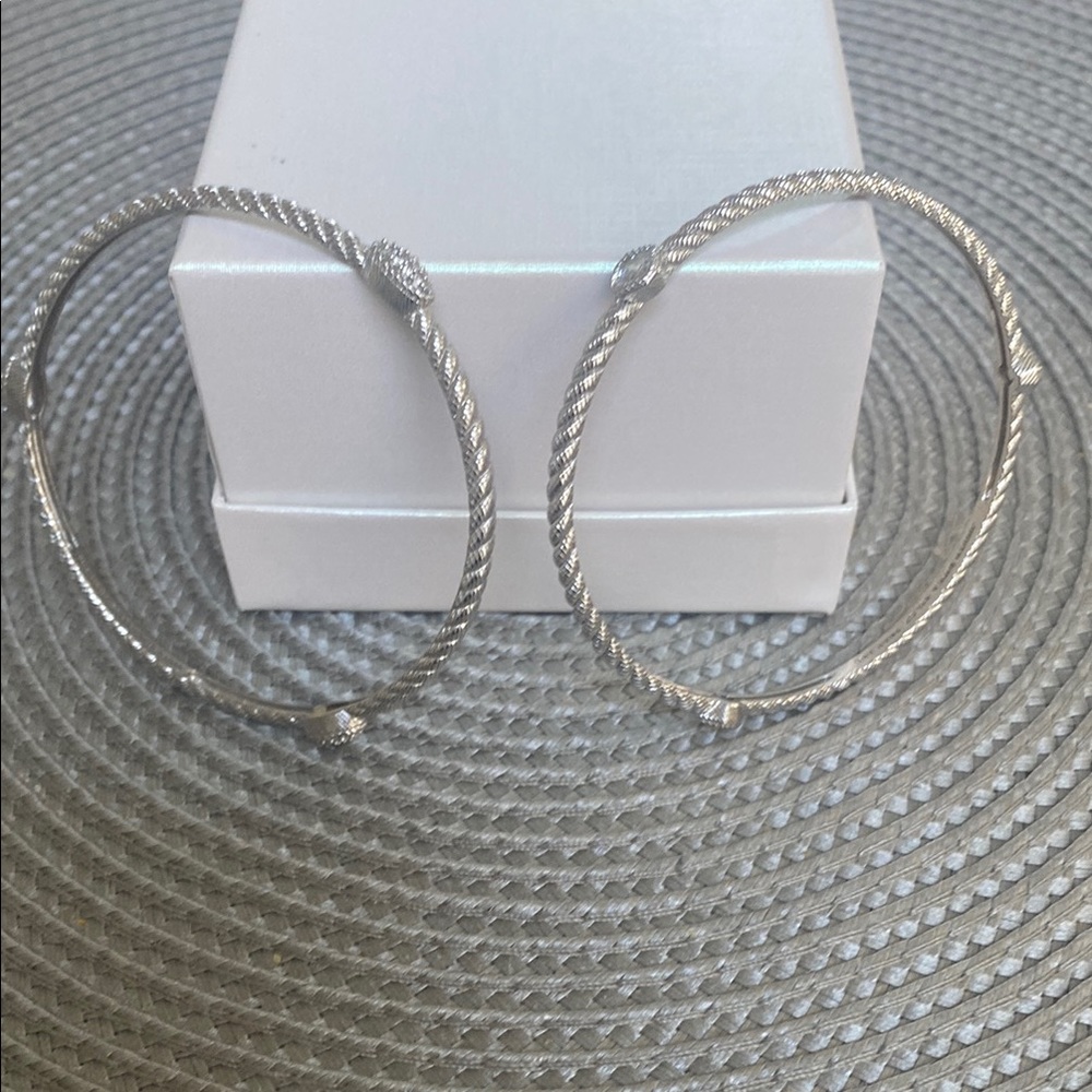 Judith Ripka Diamonique bangles